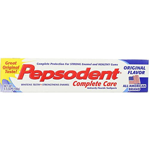 Pepsodent Complete Care Toothpaste Original Flavor 5.5 Oz