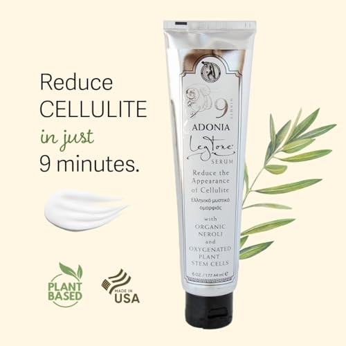 Adonia Organics Legtone Organic Cellulite Cream Natural Anti Cellulite Treatment Firms Tightens And Smooths Skin