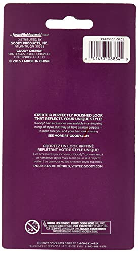 Goody Womens Classics Mock Tort Comb Side 0.51 Inch 2 Count