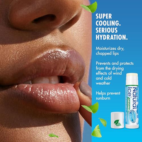 Natural Ice Original Medicated Lip Balm With Spf 15 Pack Of 48