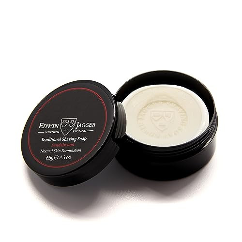 Edwin Jagger Ssswt Sandalwood 99.9 Percent Natural Traditional Shaving Soap 65G Travel Tub
