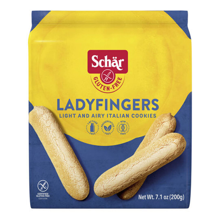 Schar Naturally Gluten Free Ladyfingers For Tiramisu And Desserts 7.1 Oz
