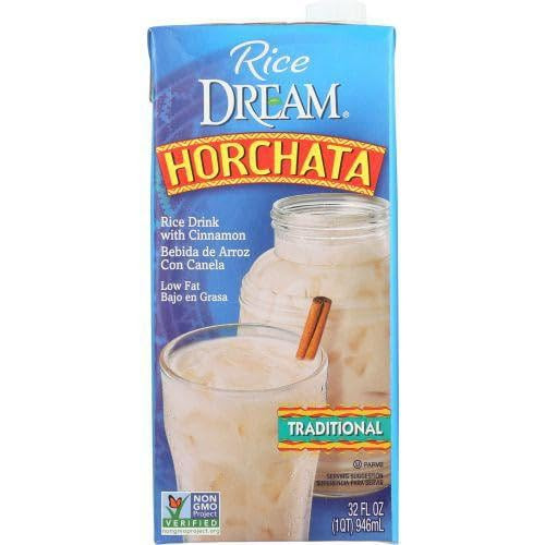Dream Horchata Traditional Rice Drink With Cinnamon 32Oz Pack Of 6