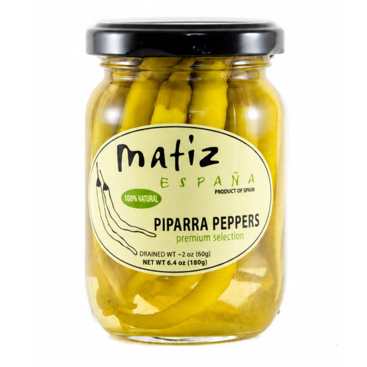 Matiz Piparras Basque Guindilla Peppers Green 6.4 Oz