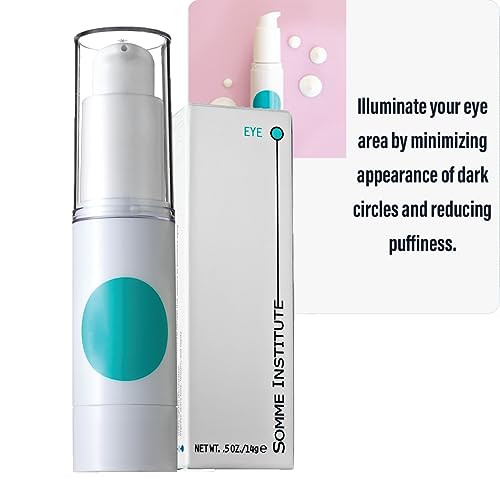 Somme Institute Hyaluronic Acid Eye Cream With Mdt5 For Dark Circles Puffiness And Hyperpigmentation Anti Aging Cream Boost Collagen And