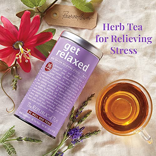 The Republic Of Tea Be Well Get Relaxed No. 14 Herbal Tea 36 Count