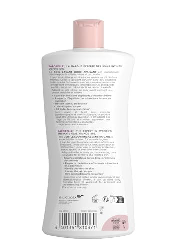 Saforelle Gentle Cleansing Care 500Ml