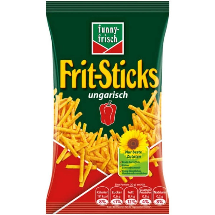Funny Frisch Frit Stick Ungarisch 100 G