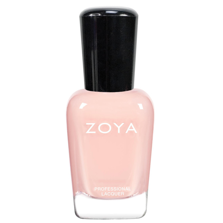 Zoya Madison Nail Polish Softest Pale Pink Sheer Milky Cream Polish Cool Tone French Manicure Base Big10Free Vegan 0.5 Fl Oz