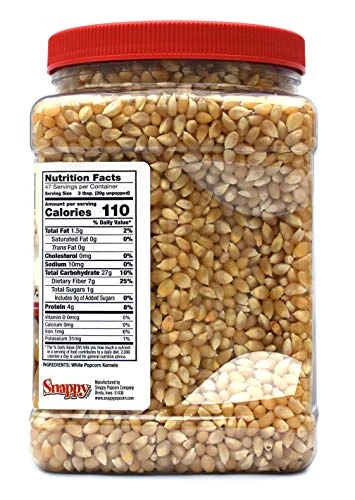 Snappy White Popcorn 4 Pounds