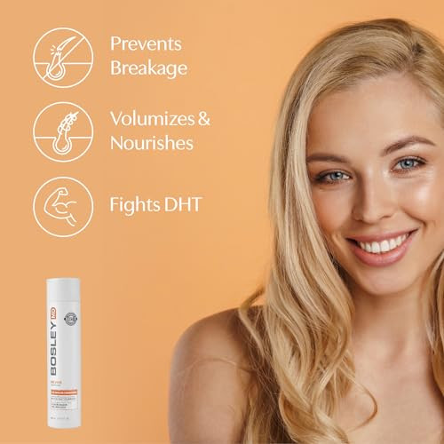 Bosrevive Volumizing Conditioner For Thinning Color Chemically Treated Hair Dht Blocker Sulfate Free Vegan Biotin Saw Palmetto And Rosemary