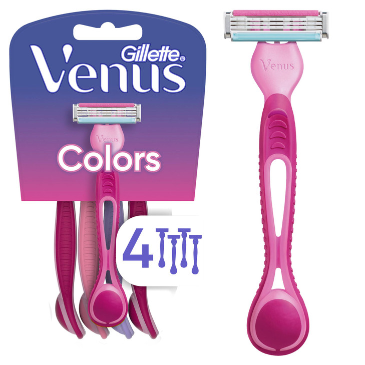 Gillette Venus Simply3 Women S Disposable Razors 4 Count 1 Pack