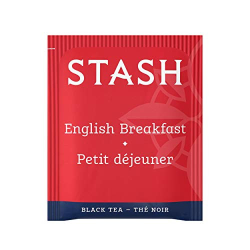 Stash English Breakfast Black Tea 100 Bags Bulk Pack Caffeinated