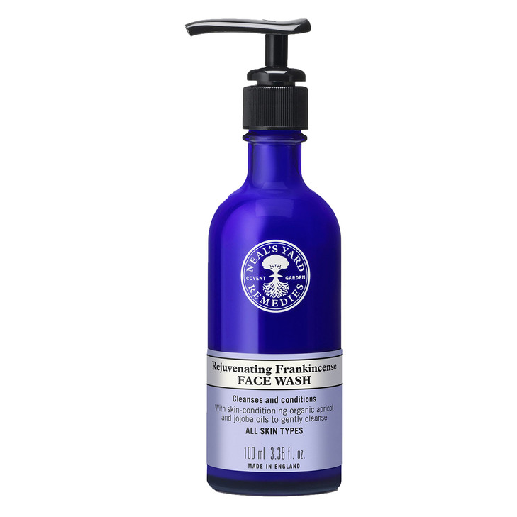 Neal S Yard Rejuvenating Frankincense Facial Wash Gentle And Cleansing For All Skin Types Featuring Apricot And Jojoba Oils Vegan Approved