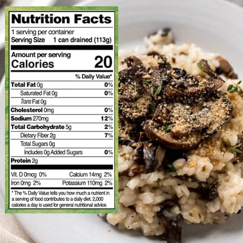 Native Forest Organic Mushrooms Pieces And Stems 6.5 Oz Pack Of 12