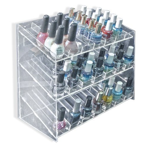 Azar Displays 222988 3 Tiered 21 Compartment Cosmetic Tray