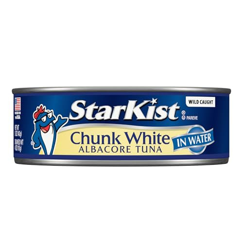 Starkist Chunk White Albacore Tuna In Water 5Oz Canned Tuna 12 Pack