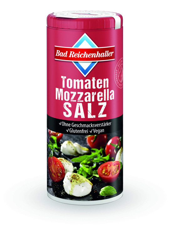 Bad Reichenhaller Mozzarella Tomatensalz Plus Folsäure Dose 90G