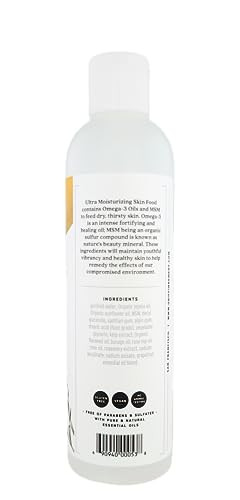 Griffin Remedy Omega 3 Body Wash Grapefruit Essential Oils And Organic Msm Creamy Moisturizing All Natural Paraben Free Sulfate Free 8 Fl Oz
