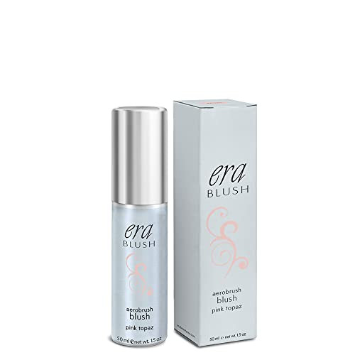 Era Beauty Spray On Blush Pink Topaz 1.5 Ounce Airbrush Makeup