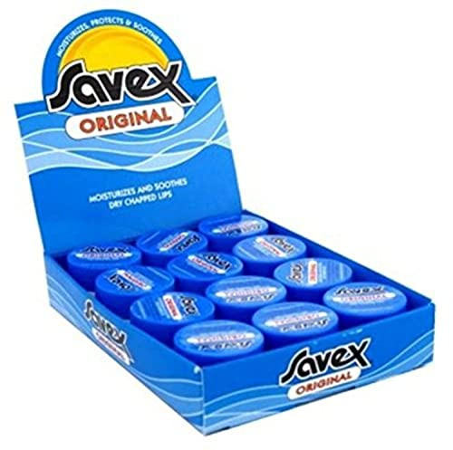 Savex Lip Balm Original 0.25 Oz 12 Count Pack Of 1