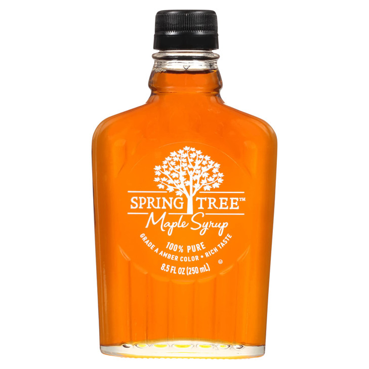 Spring Tree Pure Maple Syrup Bottle 8.5 Fl Oz
