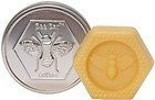 Honey House Solid Lotion Bee Bar No Added Scent 2 Oz New In Silver Embossed Tin Case