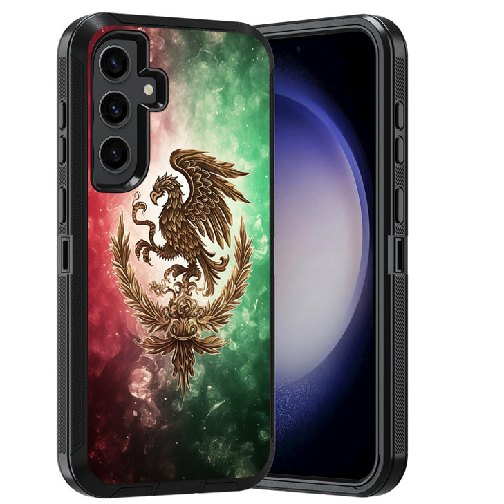 ERWYTYIOI for Samsung Galaxy S24 FE Case, Heavy Duty 3-Layer Military Grade Anti-Scratch Shockproof Stylish Protective Case for Samsung Galaxy S24 FE