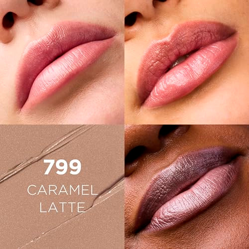 L Oreal Paris Colour Riche Original Creamy Hydrating Satin Lipstick With Argan Oil And Vitamin E Caramel Latte 1 Count