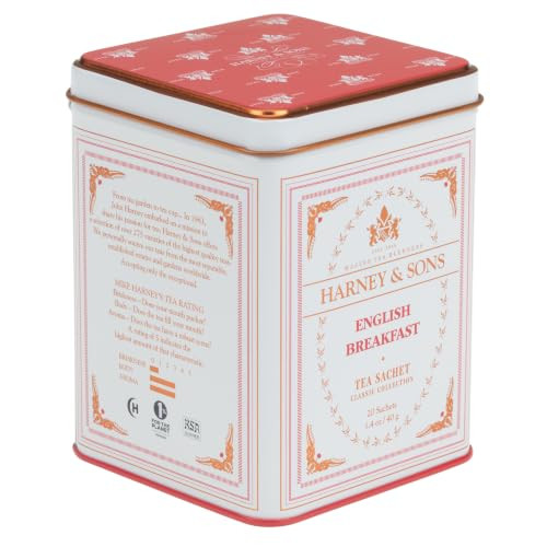 Harney And Sons Black Tea English Breakfast 20 Sachets