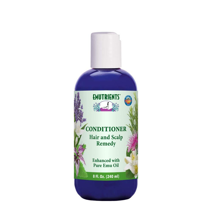 Montana Emu Ranch Emutrients Conditioner 8 Ounce Bottle Made With Pure Emu Oil