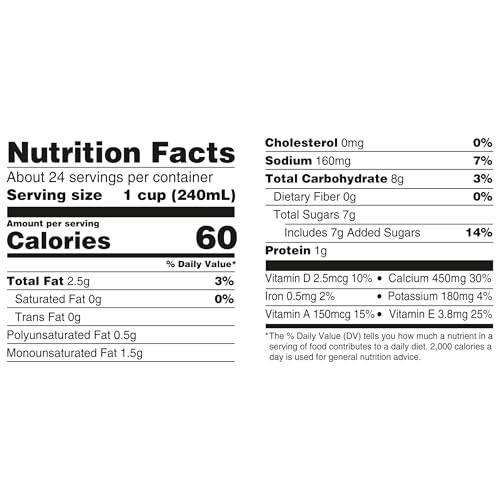 Silk Shelf Stable Almond Milk Original Dairy Free Vegan Non Gmo Project Verified 1 Quart Pack Of 6