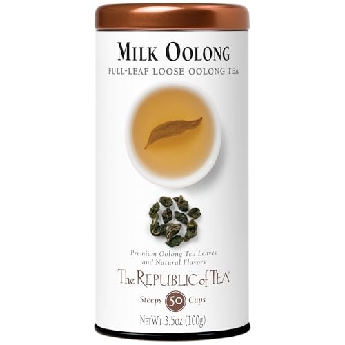 The Republic Of Tea Full Leaf Milk Oolong Tea 3.5 Ounce
