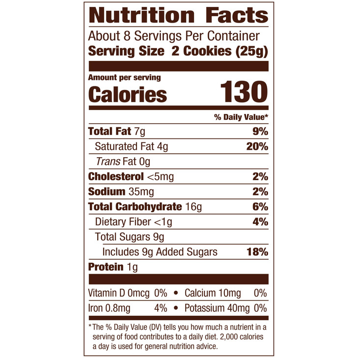 Pepperidge Farm Milano Mint Chocolate Cookies 7 Oz