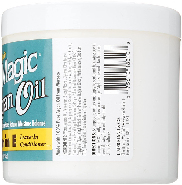 Blue Magic Argan Oil And Vitamin E Leave In Conditioner 13.75 Oz Blue Blmarg