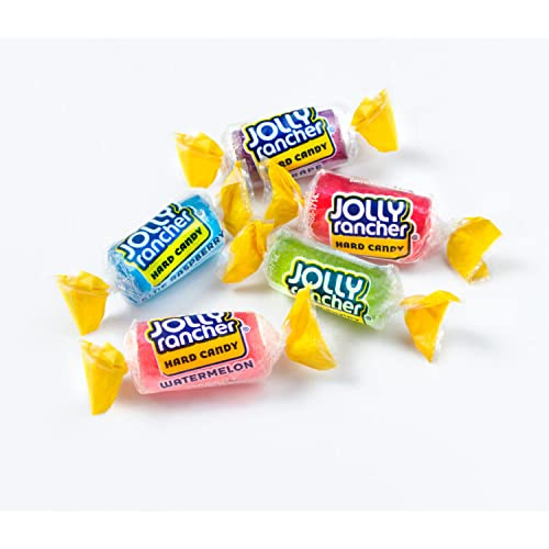 Jolly Rancher Assorted Fruit Flavored Hard Candy Bulk Bag 5 Lb