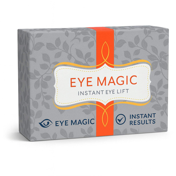 Eye Magic Premium Original Eye Lift Kit Medium Kit Size 64 Count Strips Plus Wax Gel Original Premium Kit Made In Usa