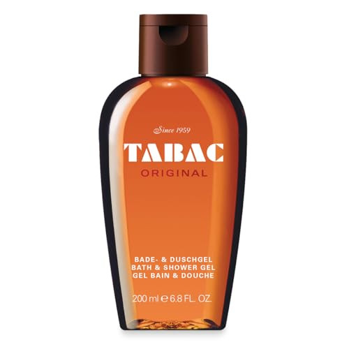 Tabac Original Bath and Shower Gel for Men by Maurer & Wirtz, 6.8 Ounce