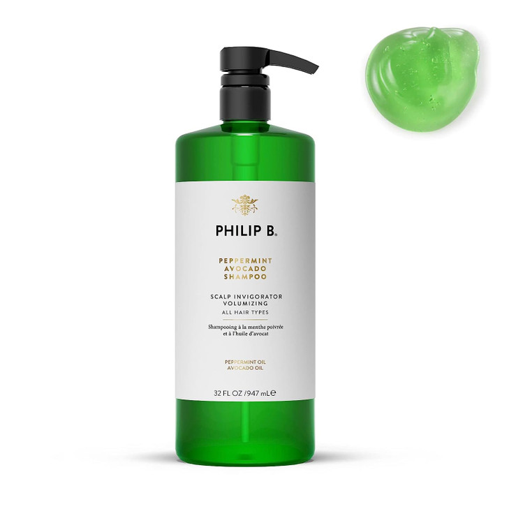 Philip B Peppermint Avocado Shampoo 32 Fl. Oz. 947 Ml