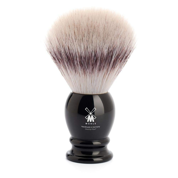 M hle Classic Black Large Silvertip Fiber Shaving Brush Synthetic Luxury Shave Brush For Men Rich Lather
