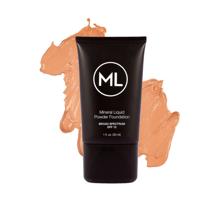 Beauty Basics Mineral Liquid Powder Foundation Natural Beige
