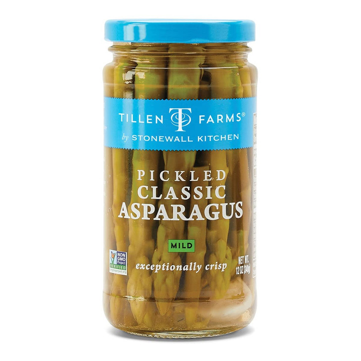 Tillen Farms Mild Pickled Asparagus 12 Oz