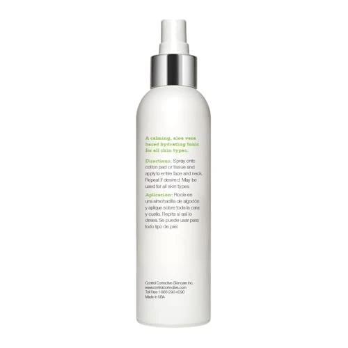 Control Corrective Balancing Tonic Aloe Formula Ph Support With Hydration And Soothing After Cleanse