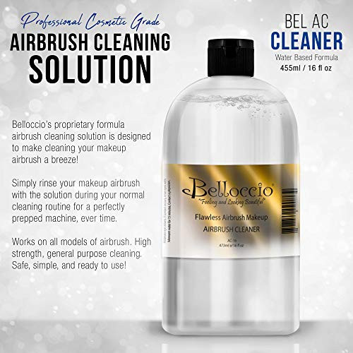 Belloccio 16 Ounce Bottle Of Makeup Airbrush Cleaner