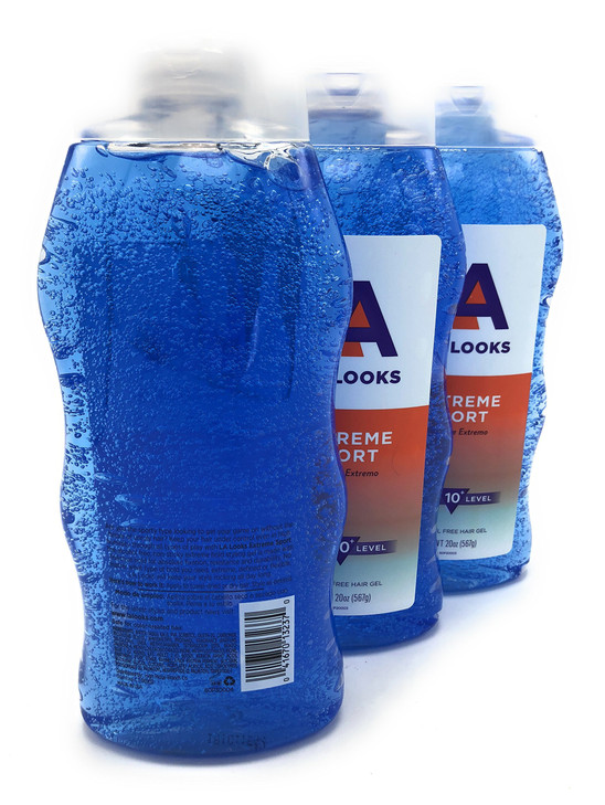 L.A. Looks Sport Xtrme Hld Gel 20 Oz Pack Of 3