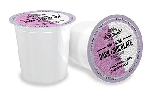 Grove Square Hot Cocoa Dark Chocolate 24 Single Serve Cups