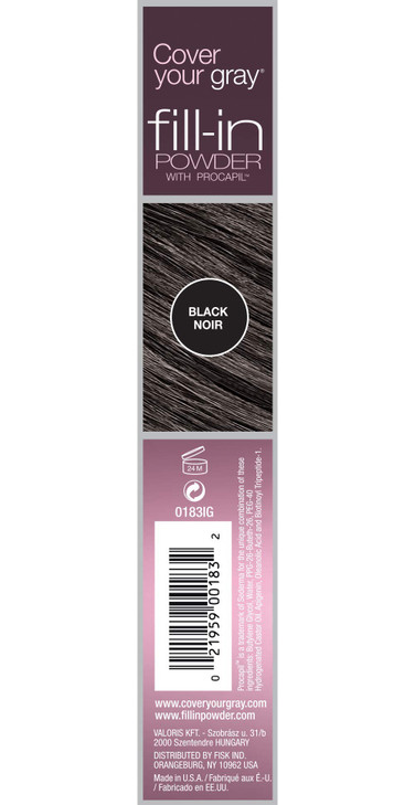 Cover Your Gray Fill In Powder Black