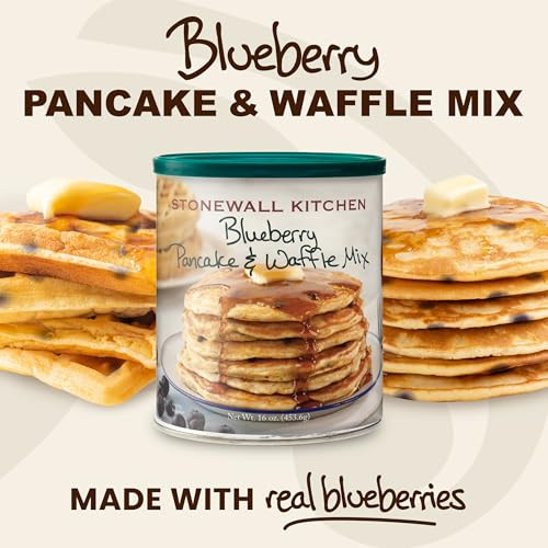 Stonewall Kitchen Blueberry Pancake And Waffle Mix 16 Ounces