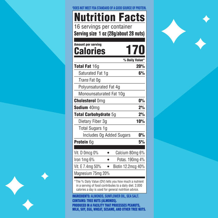 Blue Diamond Almonds Lightly Salted Low Sodium Snack Nuts 16 Oz Pack Of 1