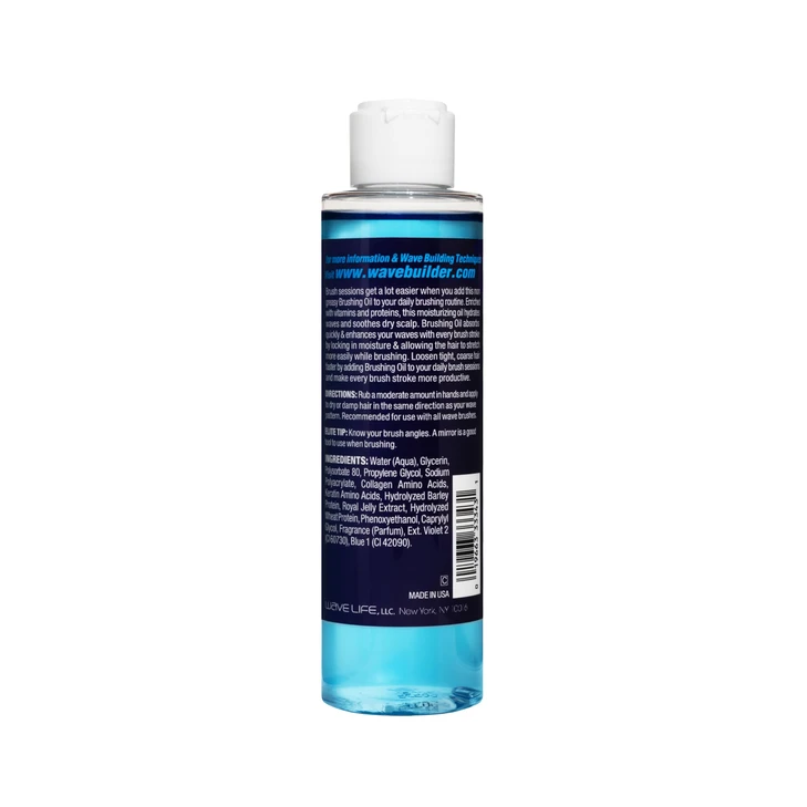 Wavebuilder Brushing Oil Moisturizing Revitalizer 4.7 Fl Oz